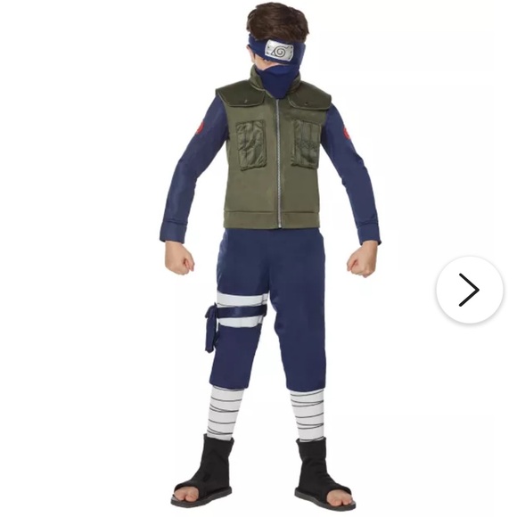 Naruto Other - Spirit Halloween Naruto Shippuden Kakashi Kid's Large 12/14 Halloween Costume